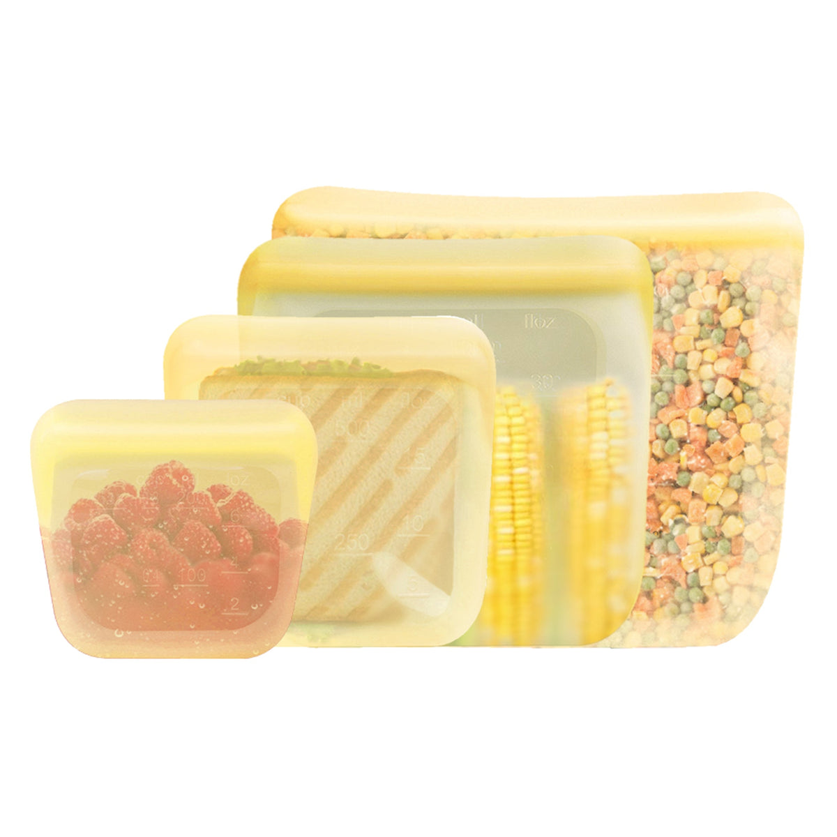 Reusable Silicone Food Storage Bags