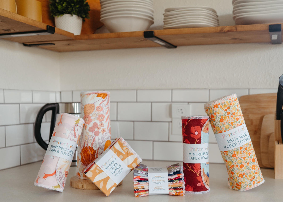Reusable Paper Towels--Golden Days
