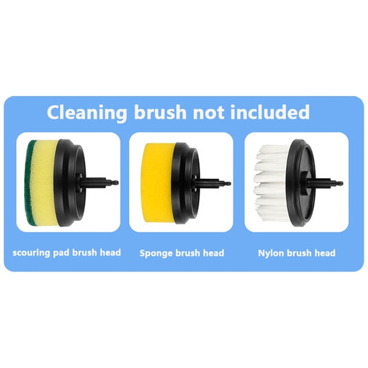Electric Cleaning Brush with 3 Heads