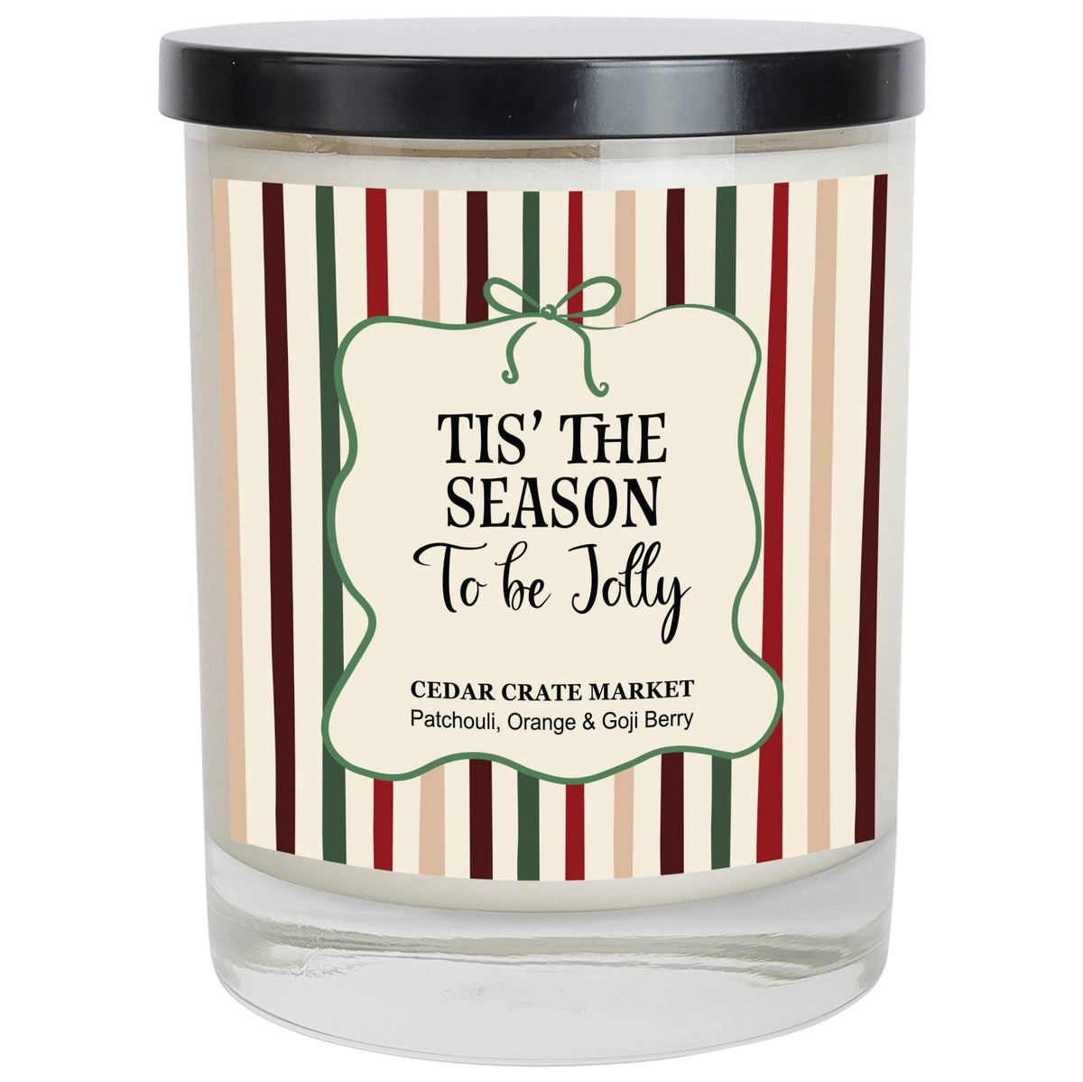 Funny Christmas Candles - Tis The Season To Be Jolly 13.5 oz