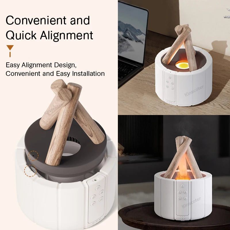 Flame-Effect Aroma Diffuser