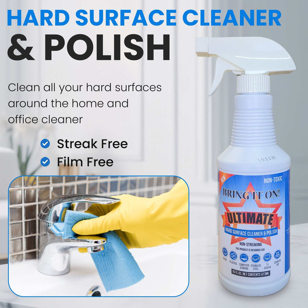 Kitchen and Bathroom Cleaning Kit Large Set