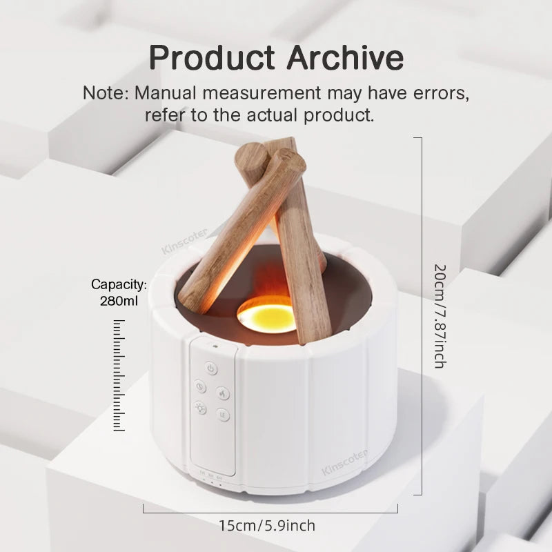 Flame-Effect Aroma Diffuser
