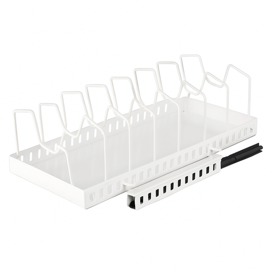 Pots and Pans Organizer with Adjustable Dividers