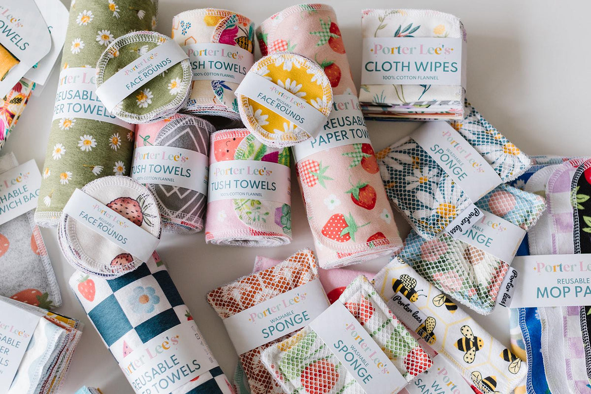 Reusable Paper Towels--Freshly Gathered