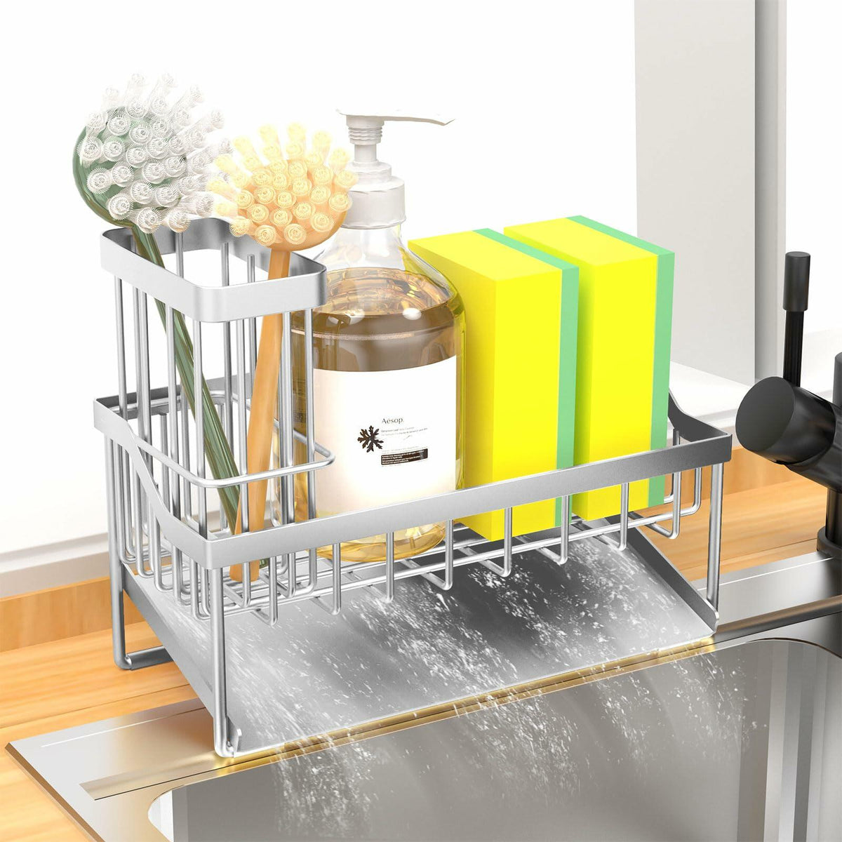 Stainless Steel Kitchen Sink Caddy
