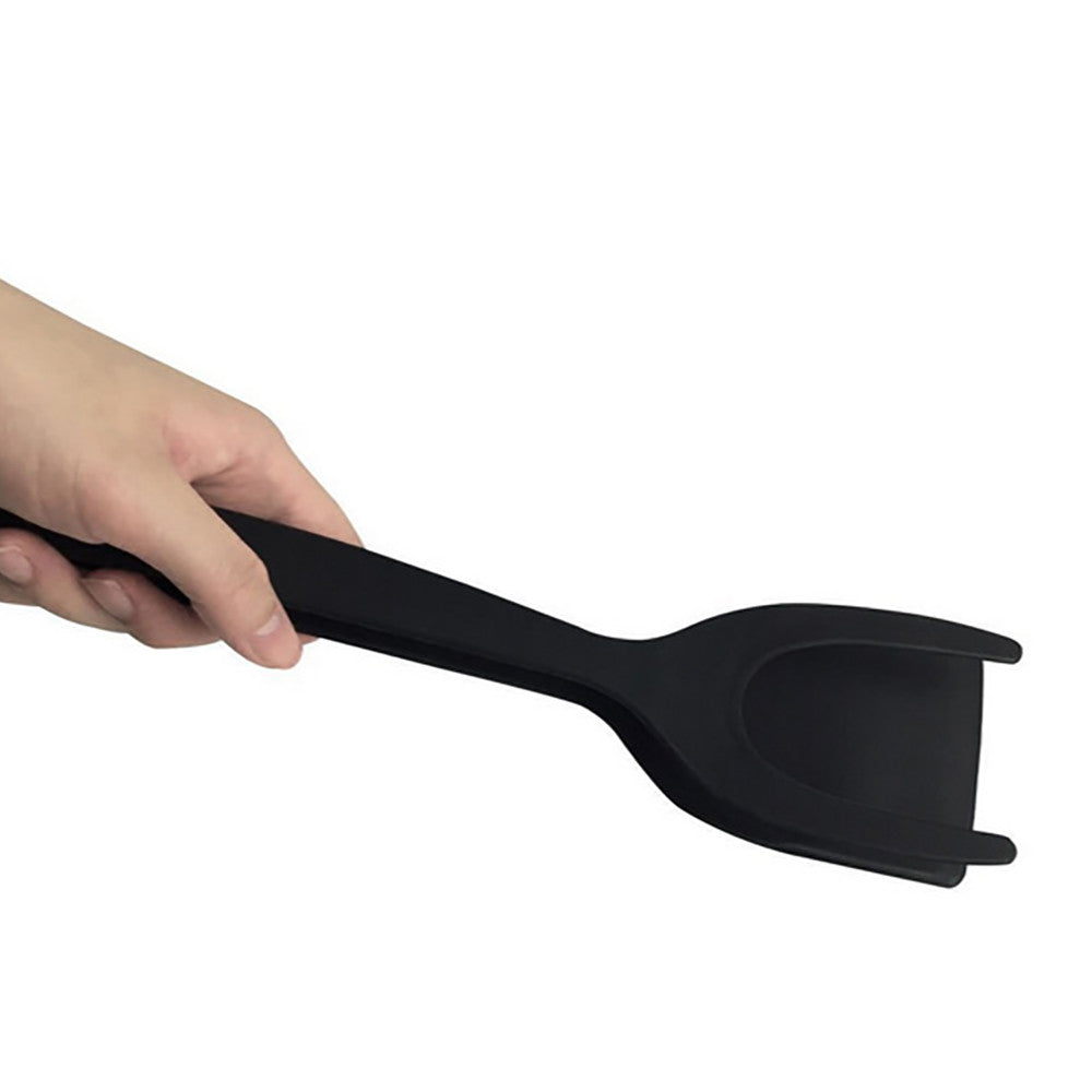 Silicone Spatula Tongs Nonstick Egg Flipper Turner For Pancakes, Frying